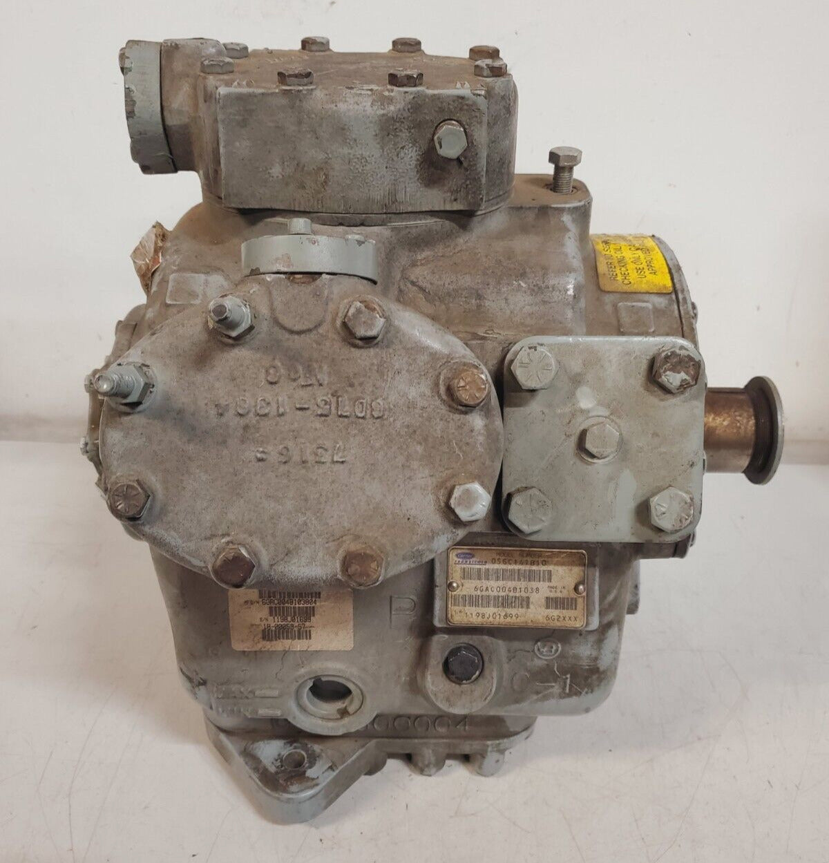 Carrier Transicold Air Conditioner Compressor 68PD541-104-29 | 7316 | 6D75-1364