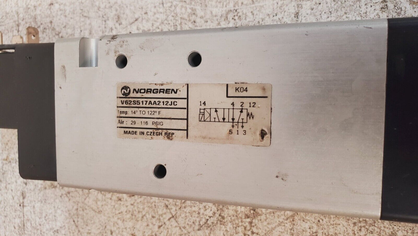 Norgren Valve V62S517AA212JC D05