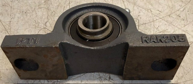 PT International Mounted Pillow Block Bearing RAK203-10A-40 Cast Iron Housing
