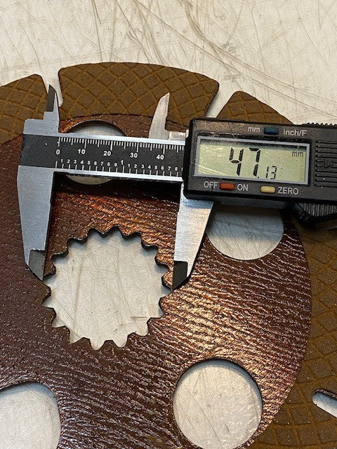 Doosan Disc Brake 2.222-00012 | 8" Dia 47mm Bore 30mm Holes