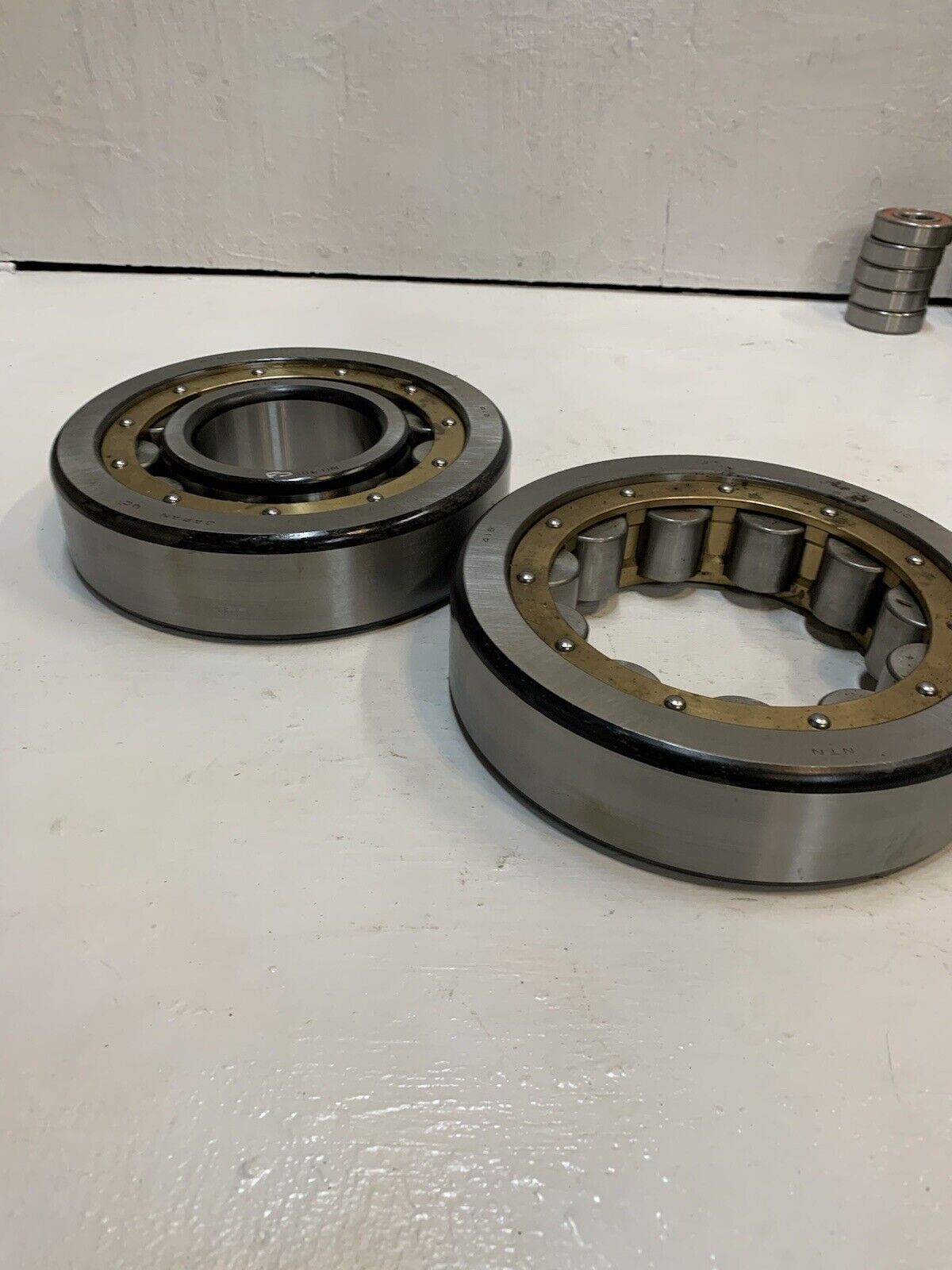 2 NTN NU 418 Roller Bearings NU418 | 90mm ID, 225mm OD, 54mm Wide NTN 418