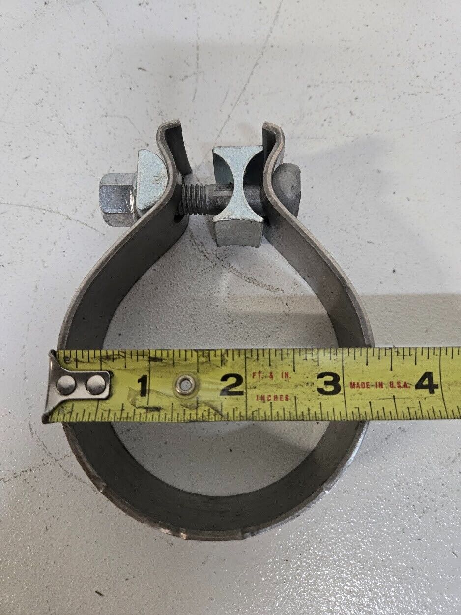 4 Quantity of 3.25" Exhaust Clamps 74-0031 (4 Quantity)