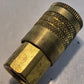 5 Quantity of 1/4" Quick Connect Couplings 1/4" FPT 19mm Hex (5 Quantity)