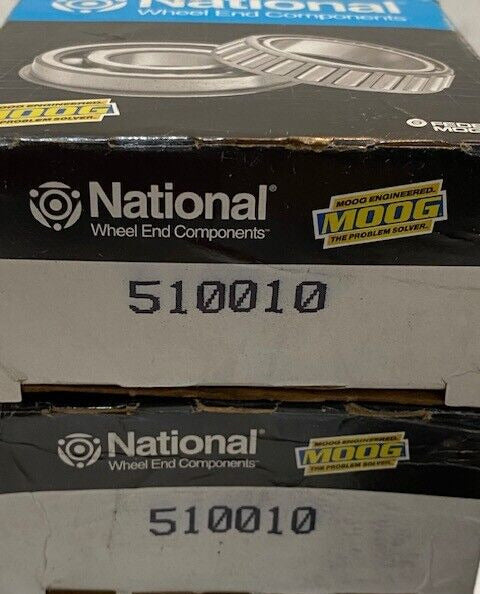 2 Quantity of National MOOG Federal Mogul Wheel Bearings 510010 (2 Quantity)