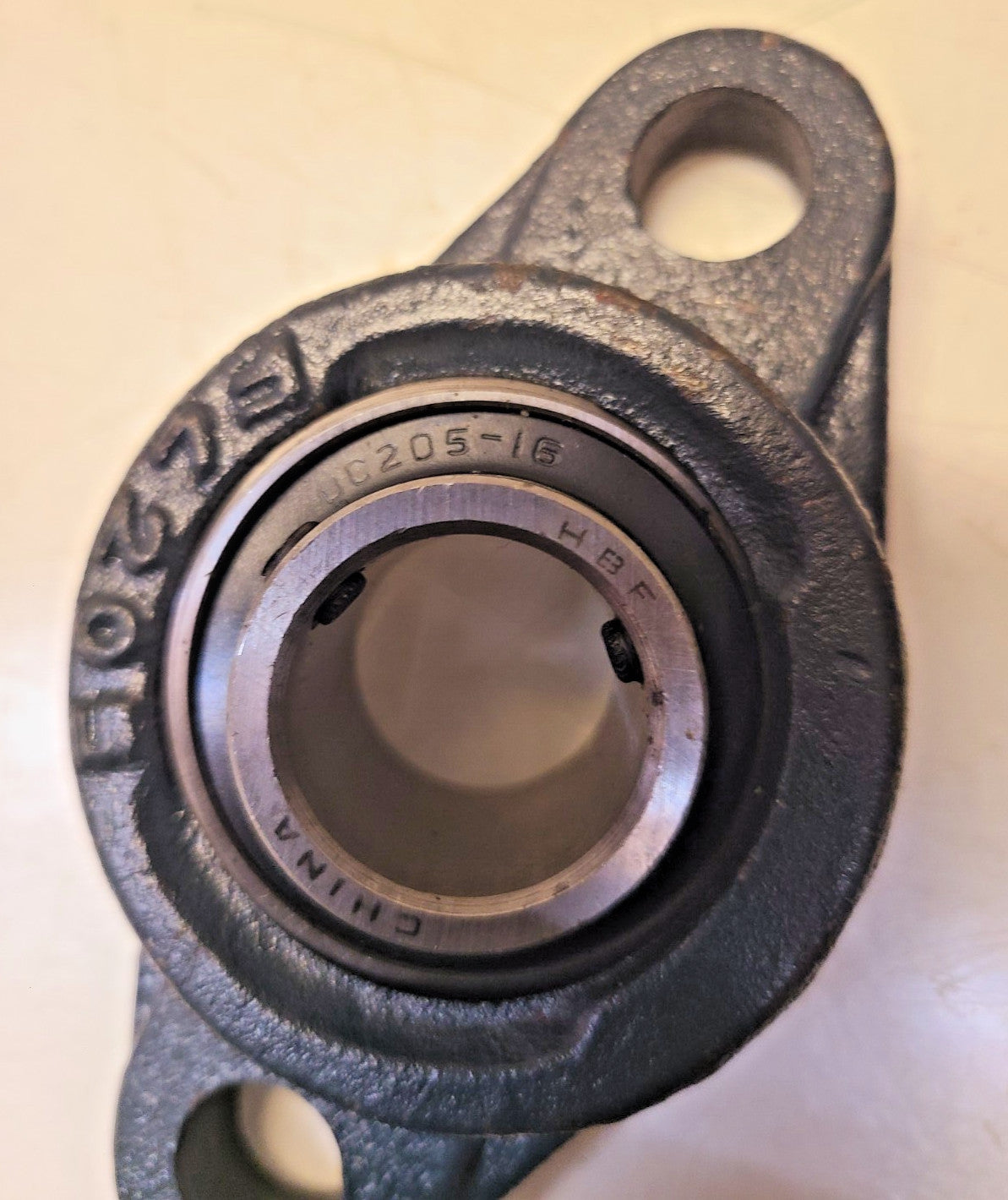 2 Quantity of HBF 2-Bolt Flange Bearings 1" FL205 | UC205-16 (2 Qty)