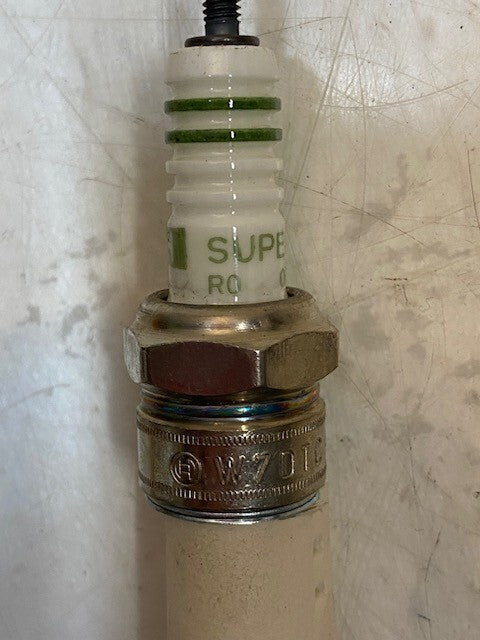135lb Box of a Variety of Autolite, Champion, Bosch, Mighty, Denso Spark Plugs