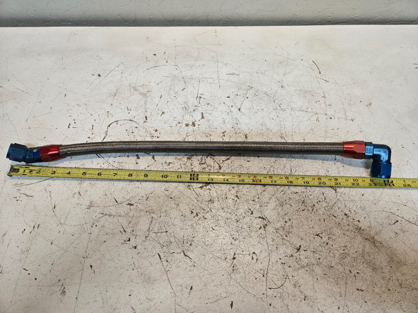 Earls Braided Line 18" 45 and 90 Degree Ends ES8B1