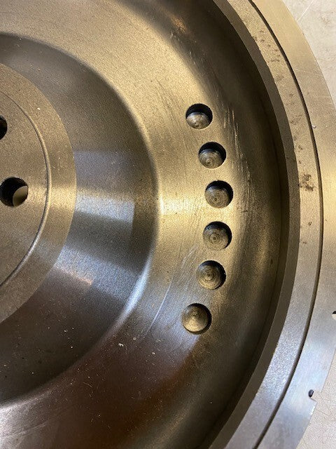 Flywheel 123-Teeth 8-Bolt 42mm-Bore H1906AU5 | 12-1/2" x 12-1/2" x 2-1/4"