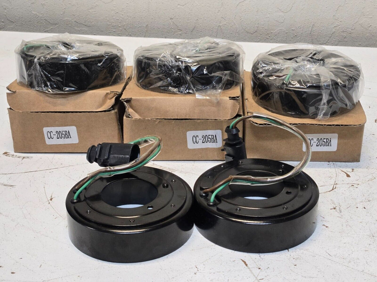 5 Quantity of CC-205BA A/C Compressor Clutch Coils GD1410 for VW (5 Quantity)