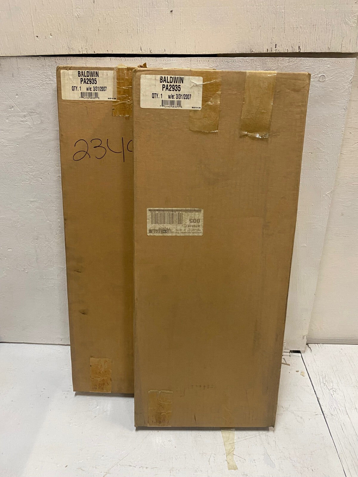 2 Baldwin PA2935 Panel Air Element (2 qty)