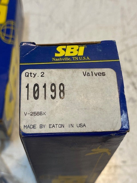 2 Quantity of SBI Engine Exhaust Valves 10198 Pack of 2 (4 Pieces Total)