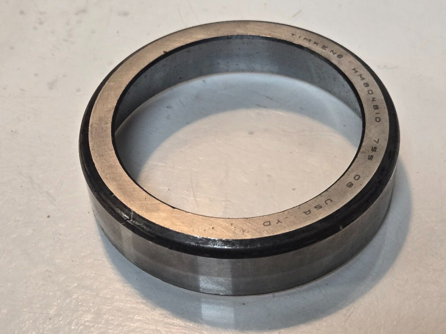 2 Quantity of Timken HM804810 Tapered Roller Bearing Outer Races 755 08 (2 Qty)