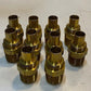 10 Quantity of Hydraulic A-12 Hex Fittings 17mm Nose 15mm ID 27mm Thread 18mm ID