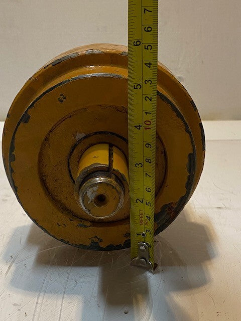 Top Carrier Roller 122501A1 | 25mm Thread 6-1/2" Long 5-3/4" Dia.