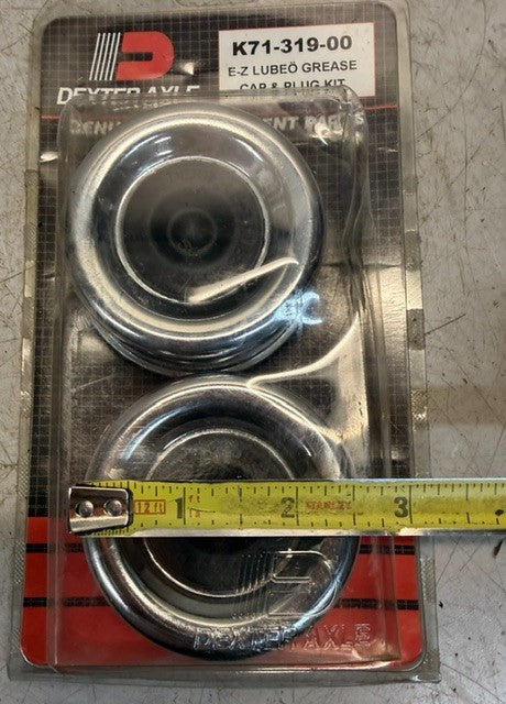 Dexter Axle E-Z Lube Grease Cap & Plug Kit K71-319-00 Trailer Hub Cover