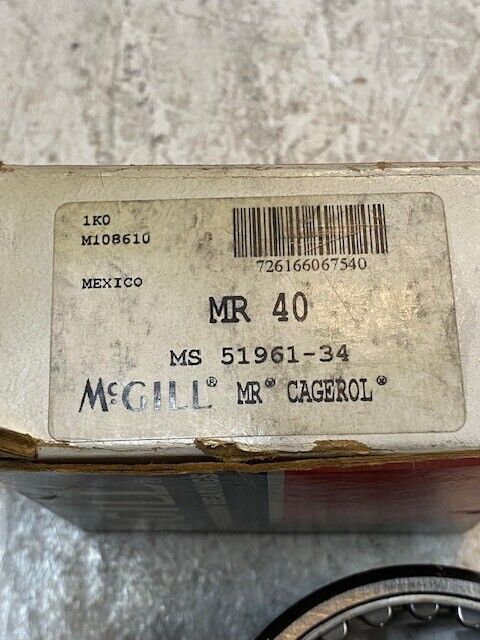 McGill Precision Bearing MR40 MS 51961-34