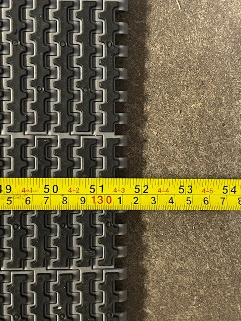 2 Qty of Uni Chains Habasit Plastic Conveyor Belts 11PPPA666RUB 68" x 51" -2 Qty