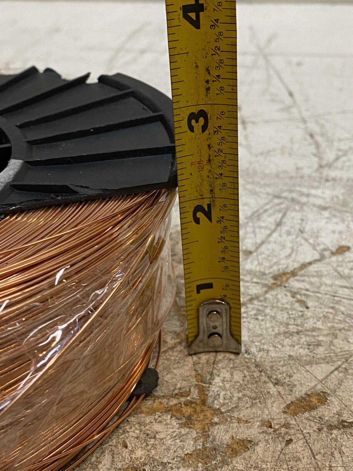 11 lbs of Solid Welding 1mm Wire on a Wheel