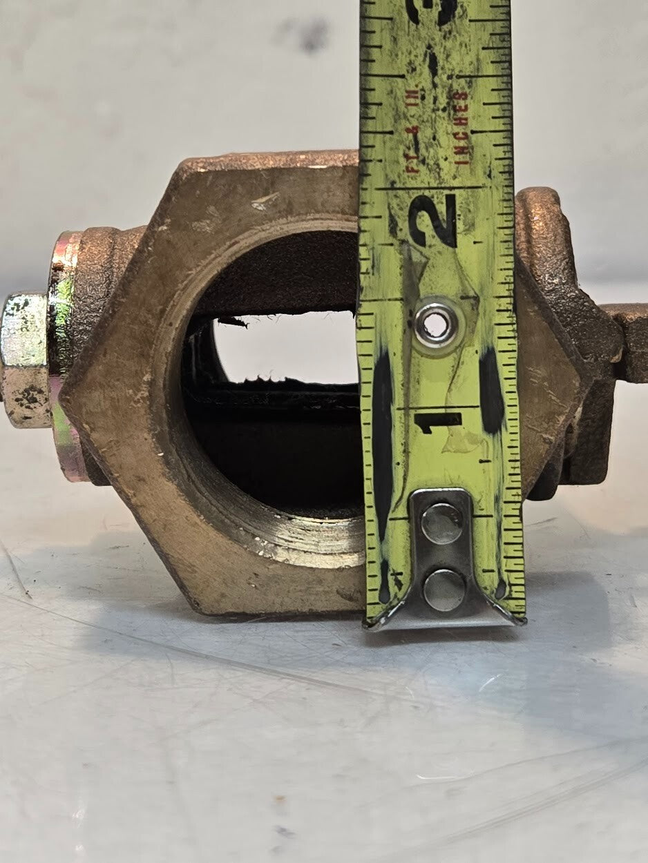 Gas Plug Valve 1 1/4" for A.Y. McDonald 4212 | 3 3/16" Long 2 3/16" Hex