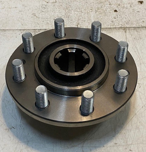 8-Bolt Rear Axle Wheel Hub 8x152mm Bolt Pattern 7-1/2" Dia. 41mm Bore 6-Spline