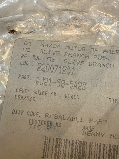Mazda BP04-16-410 Clutch Pressure Plate Kit ZZL0-66-970, E563-23-328