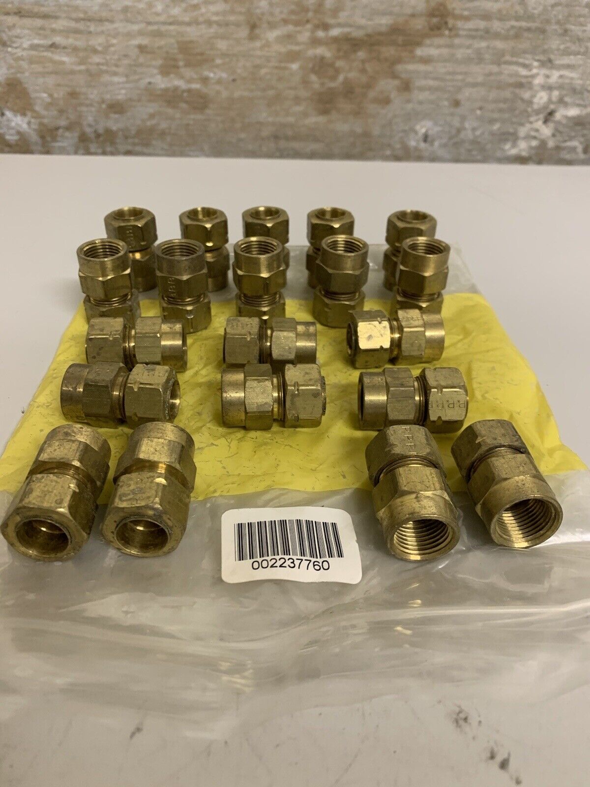 20 Pack of P3 Brass Compression Fittings Thread Size M16-1.5