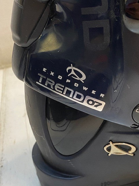 Nordica Exopower Trend 07 Black & Blue Ski Boots Size 25.5 | 290mm | 250-255