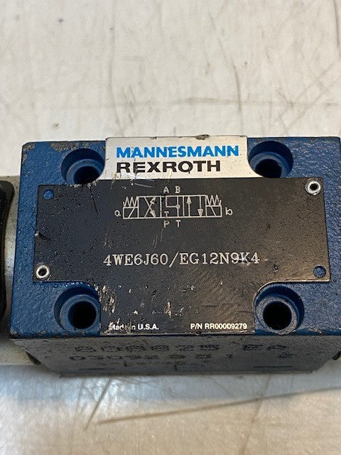 Rexroth Hydraulic Directional Spool Solenoid Valve 4WE6J60/EG12N9K4