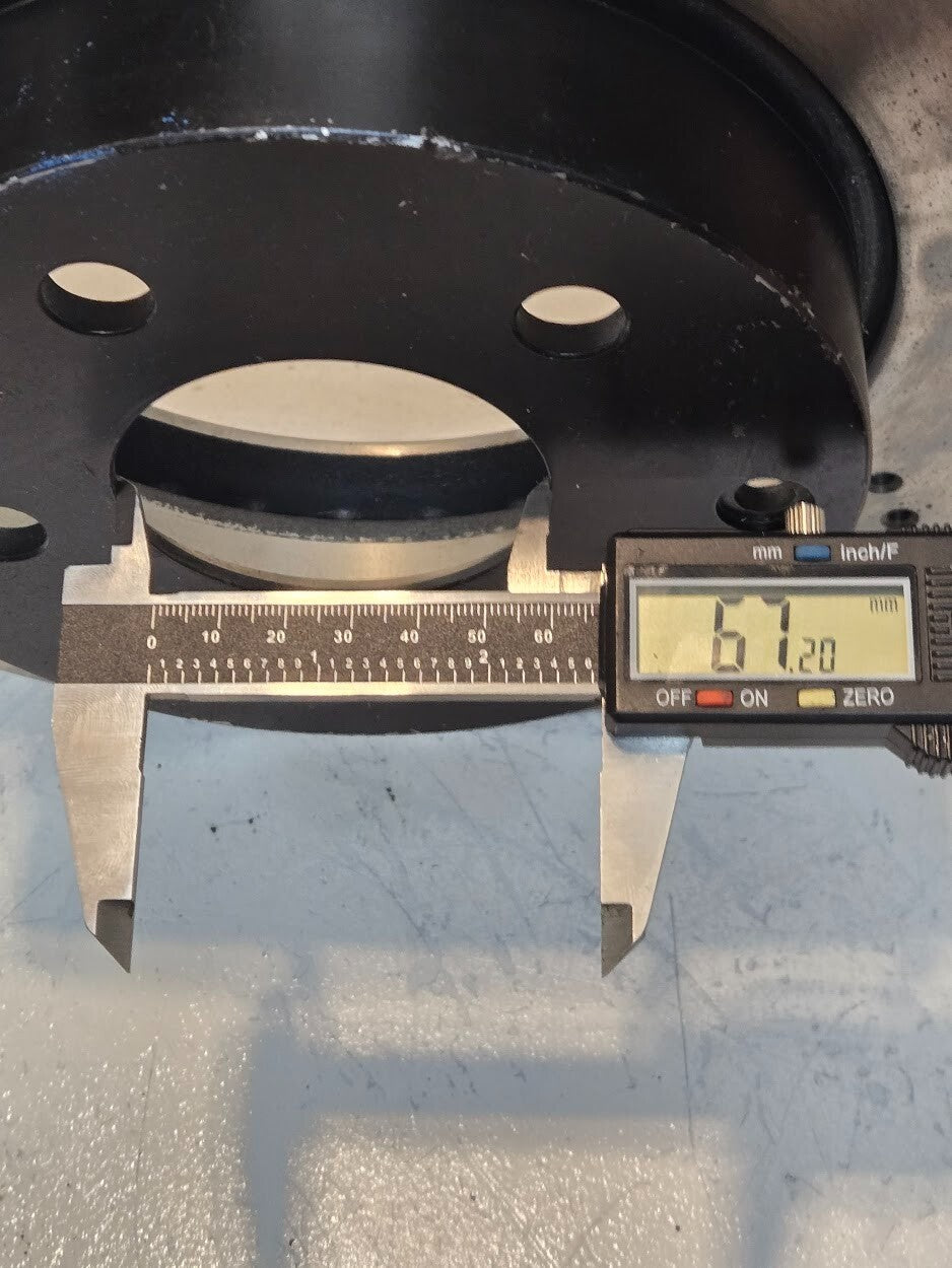 Drilled Brake Rotor 4 9-88 07 90 | 5x4.5in Bolt Pattern 11 9/16" Diameter