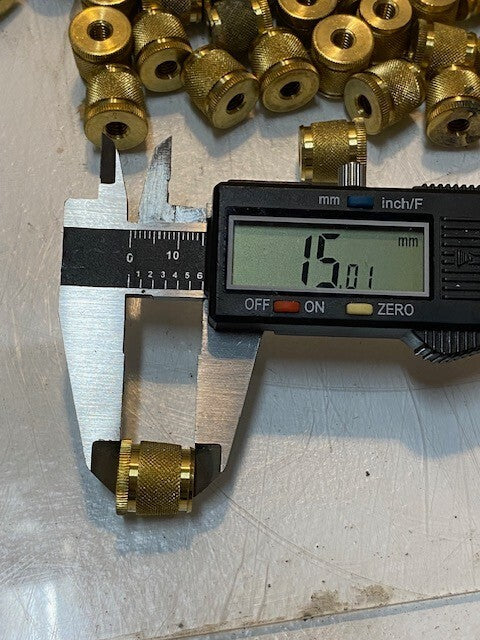 100 Quantity of Dodge Tapered M6x1 Couplings 6212-6BR150 | 2100622141 (100 Qty)