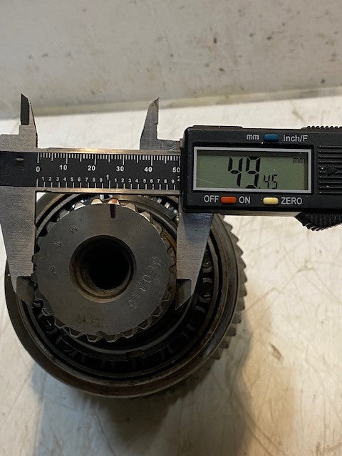 Hydraulic Piston Motor Rotating G Fit Gear Assy MTN 600316, 24-Spline
