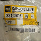 CATERPILLAR CAT DOZER PIVOT SHAFT OIL LEVEL CAP - 221-0812 - NEW