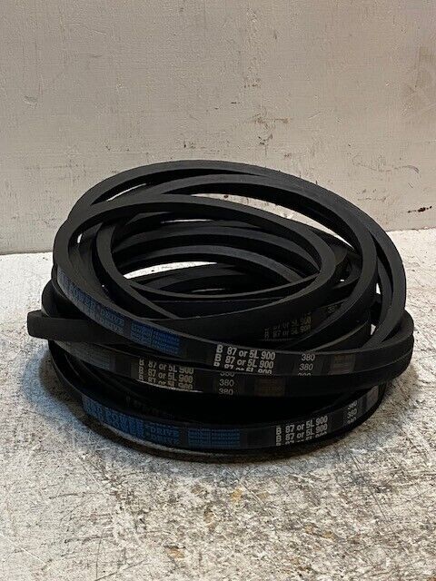 5 Quantity of D&D PowerDrive B87/5L900 380 Rubber V Belts (5 Quantity)