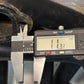 Exhaust Header 3" Outlet 4 Cylinders Long Tube 36" Overall Length 17.25" Height