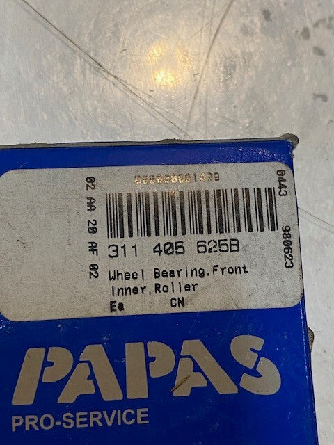 3 QUANTITY OF PAPAS TAPERED ROLLER BEARINGS L45449/10 | 311405625B (3 QUANTITY)