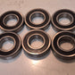 6 Quantity of MDJ Ball Bearings 6207-2RS | 72 mm OD x 35 mm Bore (6 Qty)
