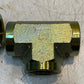 2 Quantity of Hydraulic Tee Pipe Fittings 16 | 29mm Bore 3-1/8" L (2 Quantity)