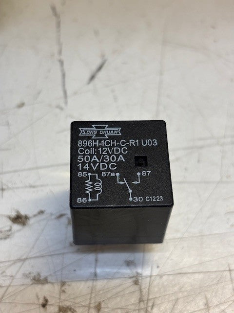 6 Quantity Song Chuan Automotive Relay 12VDC | 896H-1CH-C-R1 U03 (6 Quantity)