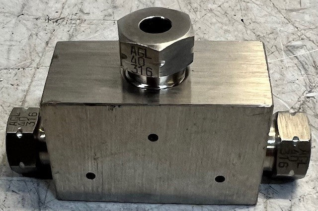 Parker Autoclave Engineers CT4440 High Pressure Fitting Stainless Steel