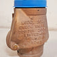 POWHATAN 4" Bronze Body Swing Check Valve Model 202 | 300PSI | Listed FM 124P