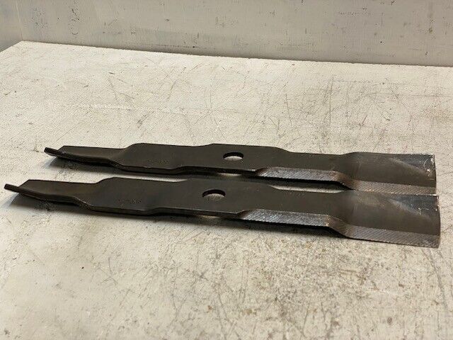 2 Quantity of John Deere M136185 Mower Blades 17" Long 2-1/2" Wide (2 Quantity)