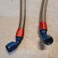 2 Qty of Ducati Racing Corsa Oil Cooler Hoses 17.5" Length | 11.5" Length(2 Qty)