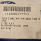 16 Quantity of Ford B5QH-3332-B Dust Covers for Tie Rod Ends FSCM 23040 (16 Qty)