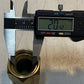 Hydraulic Check Valve Hose Fitting 06916, 16, ANE, Z, ADE, 2-3/4" L 38mm OD