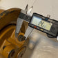Bottom Track Roller L285 | 9" Long 7-1/2" Dia. 14mm Bolt Holes