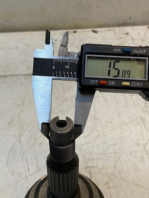 Constant Velocity CV Joint 16mm End 18mm Thread 22-Spline 24mm