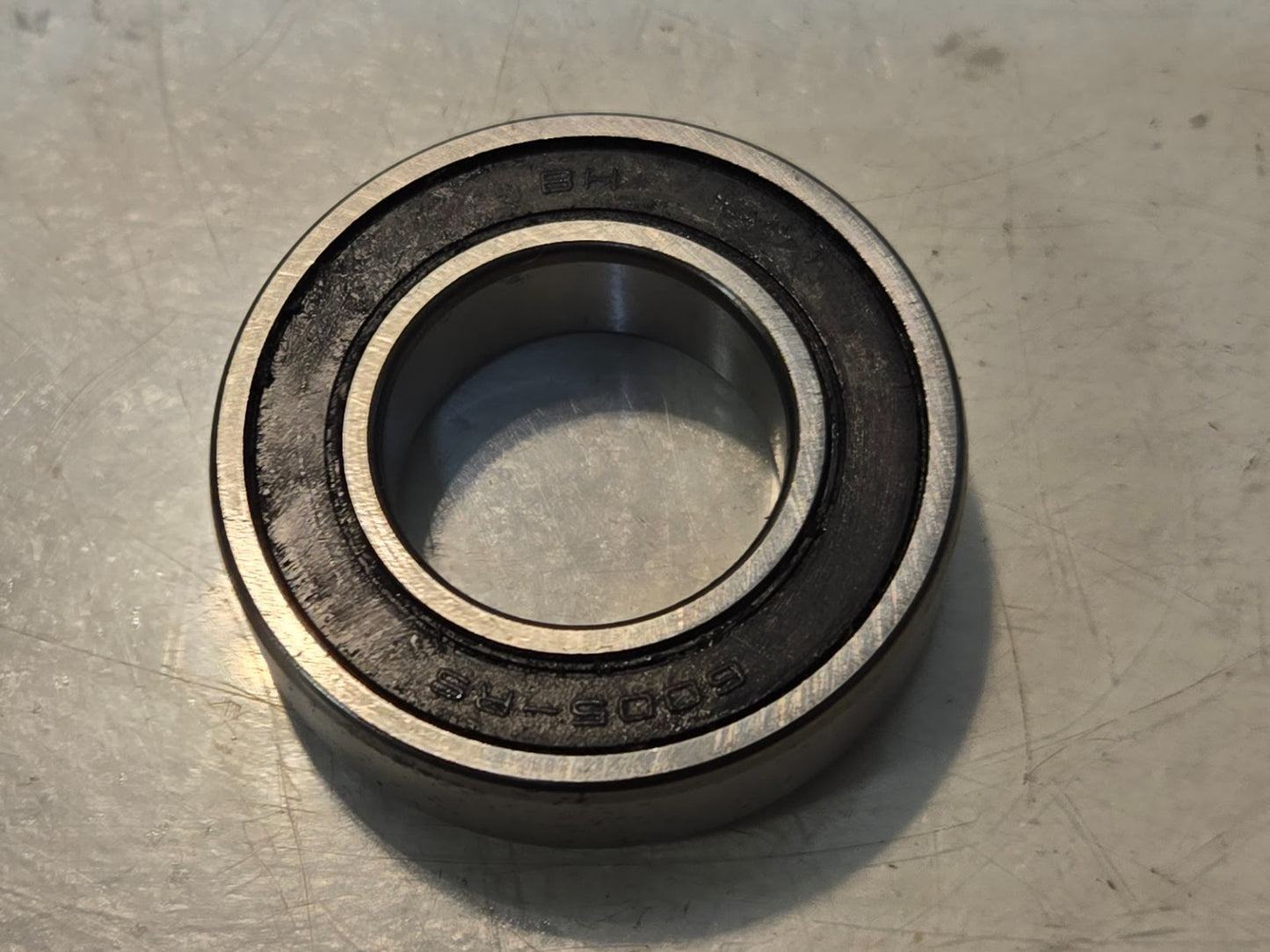 3 Quantity of BH Ball Bearings 6005-RS | 47 mm OD 25 mm Bore 12 mm Thick (3 Qty)