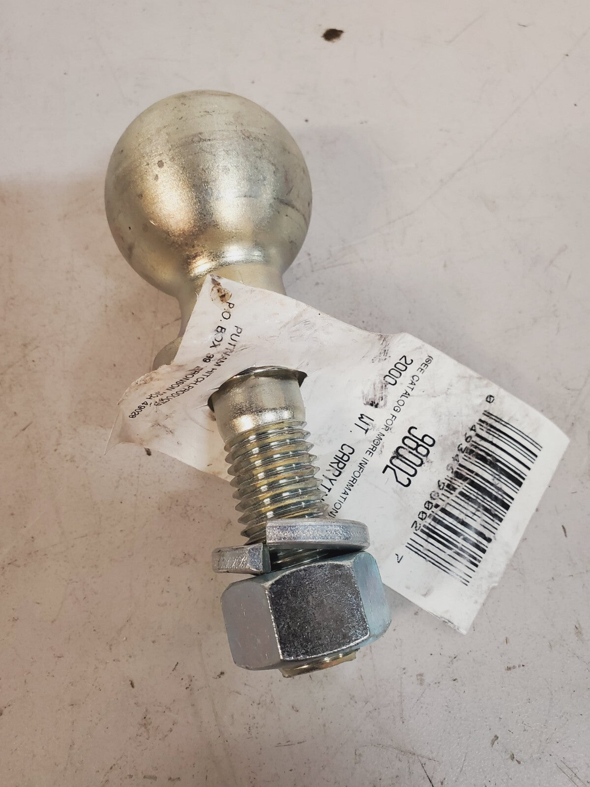 3 Qty of Putnam Trailer Hitch Balls 1-7/8” | 2000 Lb | 98002 98003 98009 (3 Qty)