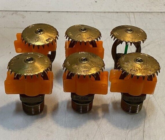 6 Quantity of Globe Sprinkler Heads GL 4215, SSU-I, 200 Deg, 2013 (6 Quantity)