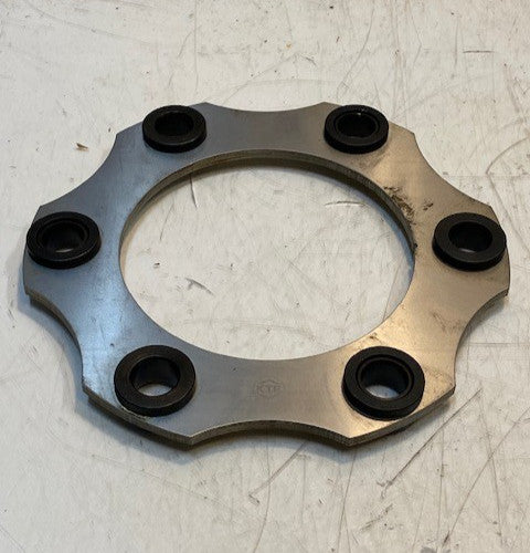 KTR Single Disc Shaft Coupling 7-3/4" OD 124mm Bore 17mm Holes